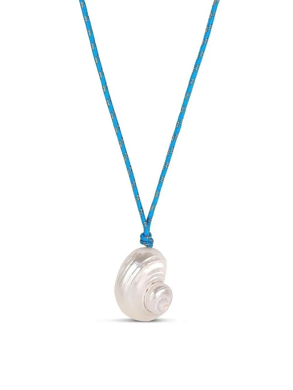 Blue Rope Shell Necklace